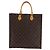 LOUIS VUITTON Borsa Sac Plat Monogram M51140 LV Auth 142922 Monogramma - vista 2