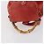 Bamboo Zaino in Bambù GUCCI Camoscio Rosso Oro 003 2058 0030 Auth th6356 D'oro - vista 6
