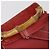 Bamboo Zaino in Bambù GUCCI Camoscio Rosso Oro 003 2058 0030 Auth th6356 D'oro - vista 7