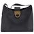 Borsa a Spalla Gancini in Pelle Nera e Oro Auth 144644 di Salvatore Ferragamo Nero D'oro - vista 13