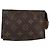 LOUIS VUITTON Poche Toilette Monogram 15 M47546 LV Auth 145049 Monogramma