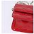 Borsa a Spalla Canage Chain Christian Dior Smalto Rosso Argento Auth 144835 - vista 15