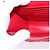 Borsa a Spalla Canage Chain Christian Dior Smalto Rosso Argento Auth 144835 - vista 21