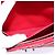 Borsa a Spalla Canage Chain Christian Dior Smalto Rosso Argento Auth 144835 - vista 22