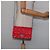Borsa a Spalla Canage Chain Christian Dior Smalto Rosso Argento Auth 144835 - vista 25