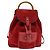 Zaino in Pelle Suede GUCCI Bamboo Rosso Oro 003 8030 Auth gh770 D'oro - vista 13