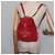 Zaino in Pelle Suede GUCCI Bamboo Rosso Oro 003 8030 Auth gh770 D'oro - vista 23