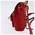 Zaino in Pelle Suede GUCCI Bamboo Rosso Oro 003 8030 Auth gh770 D'oro - vista 3