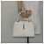 Borsa a mano GUCCI Jackie in pelle bianca argento 002 1071 Auth ti3434 Bianco - vista 23