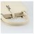 Borsa a mano GUCCI Jackie in pelle bianca argento 002 1071 Auth ti3434 Bianco - vista 7