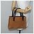 Céline Borsa a mano in tela Macadam C di CELINE marrone e oro Auth 144381 D'oro - vista 22