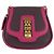 LOUIS VUITTON Borsa a Spalla Trappezio Art Deco in Pelle Rosa M97085 Auth 141216V Bordò - vista 13
