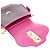 LOUIS VUITTON Borsa a Spalla Trappezio Art Deco in Pelle Rosa M97085 Auth 141216V Bordò - vista 21