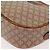 Céline Borsa a Spalla in Tela Macadam CELINE PVC Beige Oro Auth 144212 D'oro - vista 16