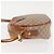 Céline Borsa a Spalla in Tela Macadam CELINE PVC Beige Oro Auth 144212 D'oro - vista 4