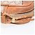 Céline Borsa a Spalla in Tela Macadam CELINE PVC Beige Oro Auth 144212 D'oro - vista 8