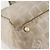 CHANEL Nuova Borsa Tote da Viaggio Nylon Beige Oro CC Auth ti3423 D'oro - vista 10