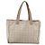 CHANEL Nuova Borsa Tote da Viaggio Nylon Beige Oro CC Auth ti3423 D'oro - vista 13