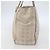 CHANEL Nuova Borsa Tote da Viaggio Nylon Beige Oro CC Auth ti3423 D'oro - vista 4