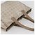 CHANEL Nuova Borsa Tote da Viaggio Nylon Beige Oro CC Auth ti3423 D'oro - vista 6