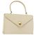 BALLY Borsa a Mano Trapuntata in Pelle Beige Oro Auth BA6460 D'oro