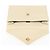 BALLY Borsa a Mano Trapuntata in Pelle Beige Oro Auth BA6460 D'oro - vista 10
