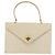 BALLY Borsa a Mano Trapuntata in Pelle Beige Oro Auth BA6460 D'oro - vista 13