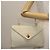 BALLY Borsa a Mano Trapuntata in Pelle Beige Oro Auth BA6460 D'oro - vista 22