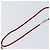 Baccarat Herz Halskette aus rotem Kristall Auth am9096 - Ansicht 11