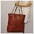 Chloé Borsa Tote in Pelle Marrone Oro Auth bs29573 D'oro - vista 22