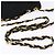 BALLY Borsa a Spalla con Catena Nylon Nero Oro Auth am9111 D'oro - vista 7