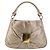 Bolso de Hombro Vala de Cuero Beige Dorado Auth 142849 de Salvatore Ferragamo - vista 13