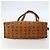 Borsa a Spalla MCM Logogram Vicetos in Pelle PVC Marrone Oro Auth am9099 D'oro - vista 5