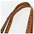 Borsa a Spalla MCM Logogram Vicetos in Pelle PVC Marrone Oro Auth am9099 D'oro - vista 8
