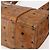 Borsa a Spalla MCM Logogram Vicetos in Pelle PVC Marrone Oro Auth am9099 D'oro - vista 9