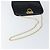 Borsa a spalla in pelle Gancini Chain di Salvatore Ferragamo Nero Oro Auth 143759 - vista 7