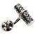 LOUIS VUITTON Custodia per Gemelli Damier Graphite Gemelli M66948 LV Auth 143486V Damier ebene - vista 18