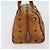 Borsa MCM Logogram Vicetos in pelle PVC marrone oro Auth am9103 D'oro - vista 3
