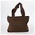 Borsa a Spalla Salvatore Ferragamo in Pelle Nylon 2Set Beige Marrone Auth 141558 - vista 3