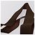Borsa a Spalla Salvatore Ferragamo in Pelle Nylon 2Set Beige Marrone Auth 141558 - vista 6