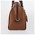 Autre Marque Borsa a Spalla Burberrys Nova Check in Pelle 3 Set Beige Marrone Nero Auth BA5851 - vista 18