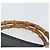 Borsa a mano in pelle Gucci Bamboo nera e oro 000 2865 0575 Auth 143348 Nero D'oro - vista 14