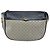 Gucci Bolsa de Ombro Micro GG Supreme PVC Navy Gold 001 115 0918 Auth 143245 Dourado Azul marinho - vista 13