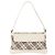 Borsa a Spalla Nova Check in Tela e Pelle Bianca Argento Auth BA6464 di BURBERRY Bianco - vista 13