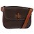 Céline Borsa a Spalla in Tela Macadam CELINE in Pelle PVC Marrone Oro Auth 145772 D'oro