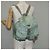 Mochila PRADA de nylon verde plata auténtica 143502 - vista 34