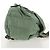 Mochila PRADA de nylon verde plata auténtica 143502 - vista 5