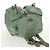 Mochila PRADA de nylon verde plata auténtica 143502 - vista 7