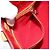 LOUIS VUITTON Monogram Vernis Reade PM Borsa a Mano Rossa M91088 LV Auth 145683 Rosso - vista 23