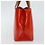 LOUIS VUITTON Monogram Vernis Reade PM Borsa a Mano Rossa M91088 LV Auth 145683 Rosso - vista 3